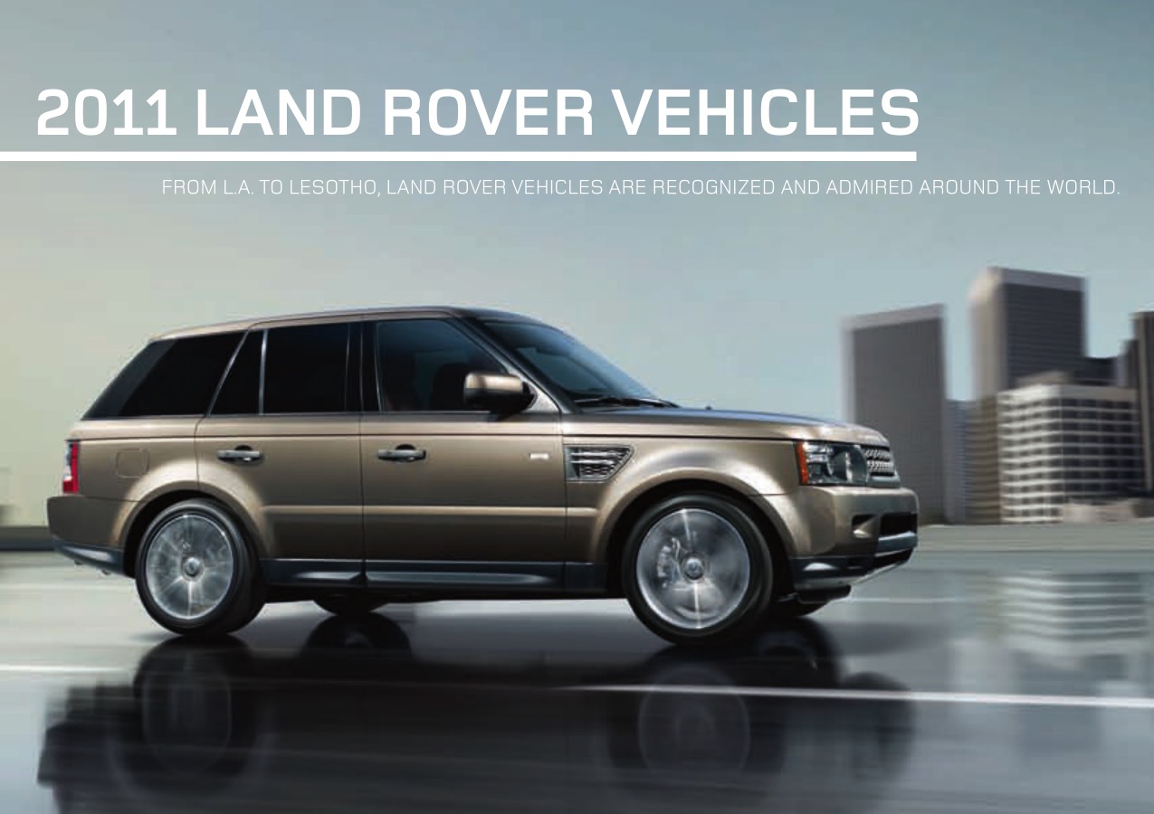 2011 Land Rover Brochure Page 5